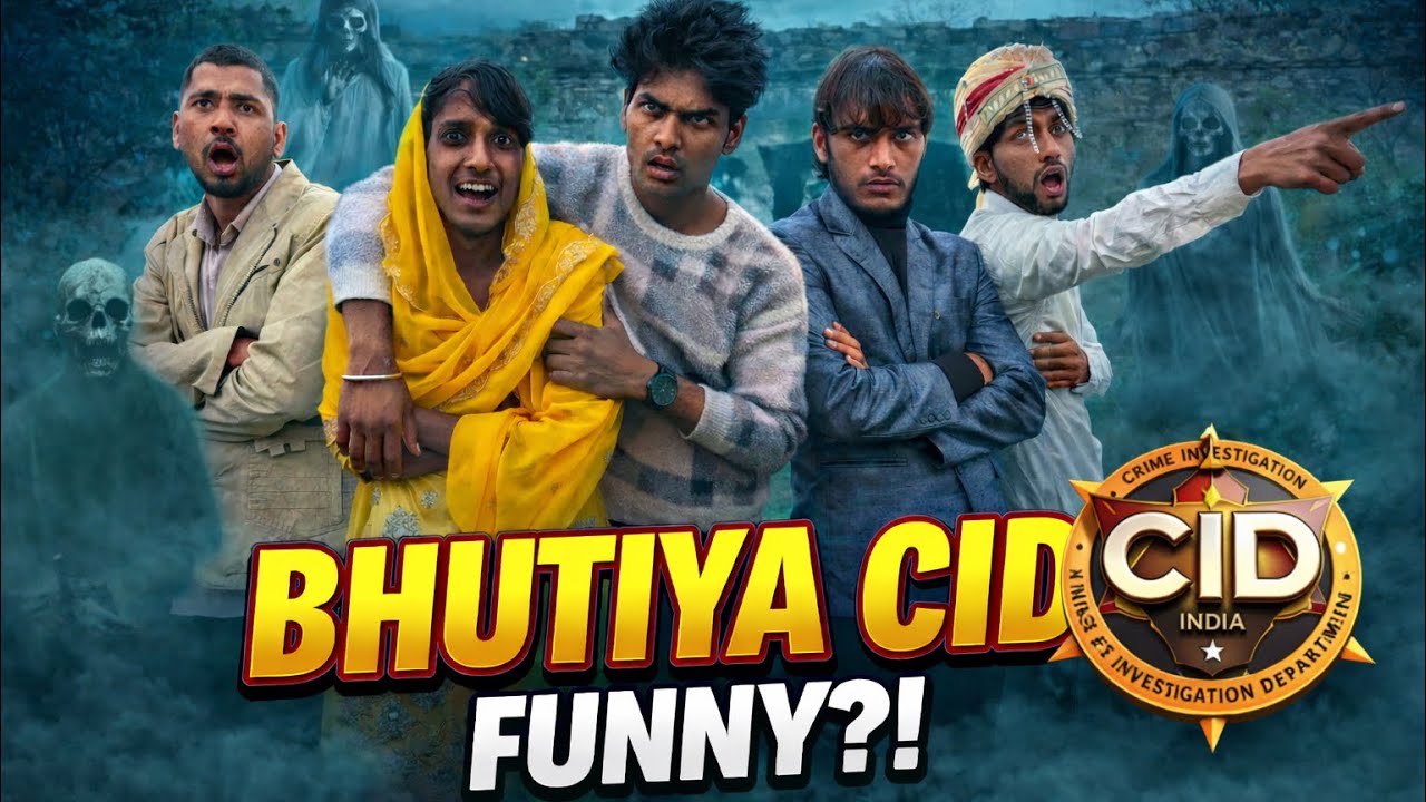 Bhutiya CID |Deepu Deepak Full Comedy Video 😂