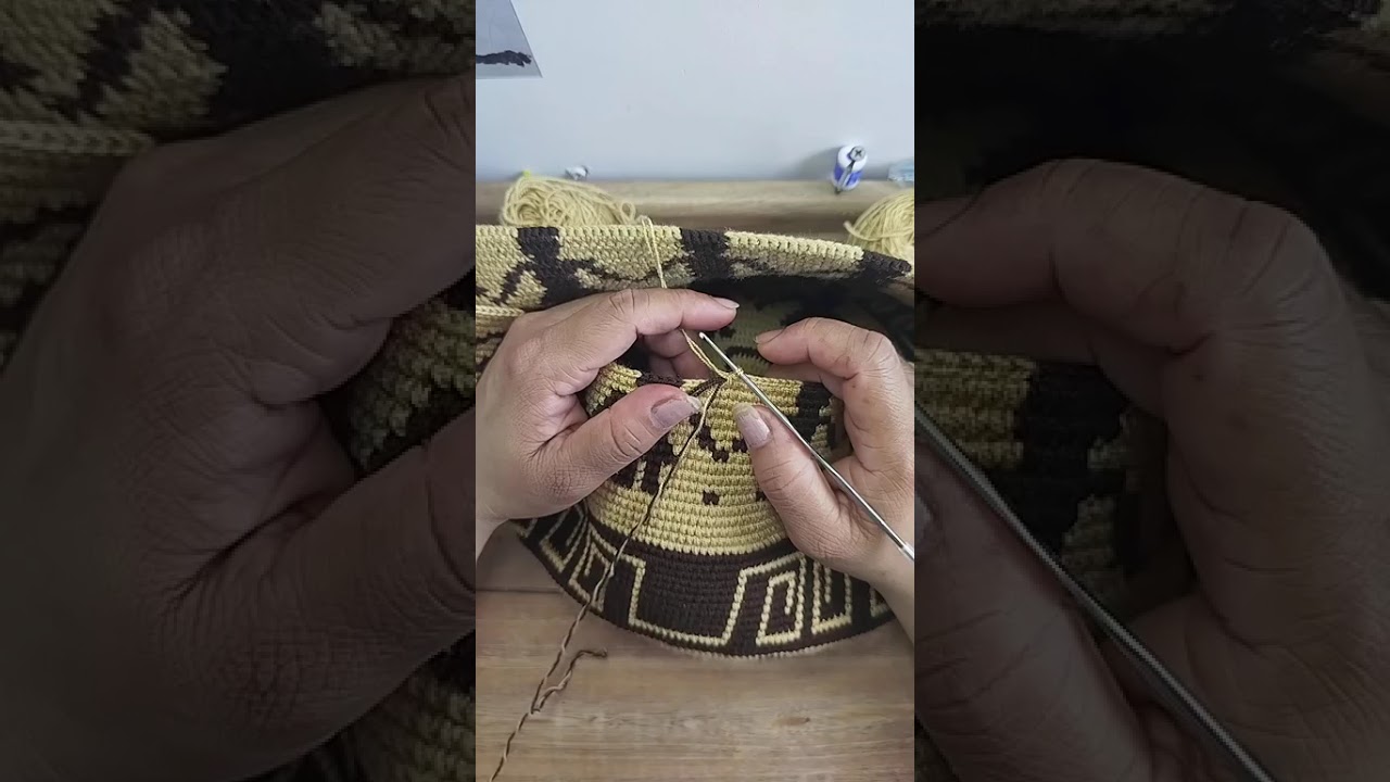 Mochila Wayuu Mediana Manos Unidas | Tutorial Fácil Paso a Paso (Cap. 15)