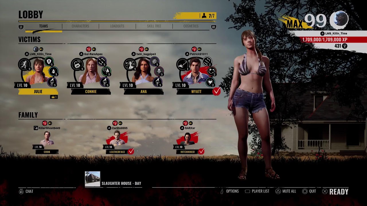Texas Chainsaw Massacre The Game!! Slasher Special! With KillinTime!!