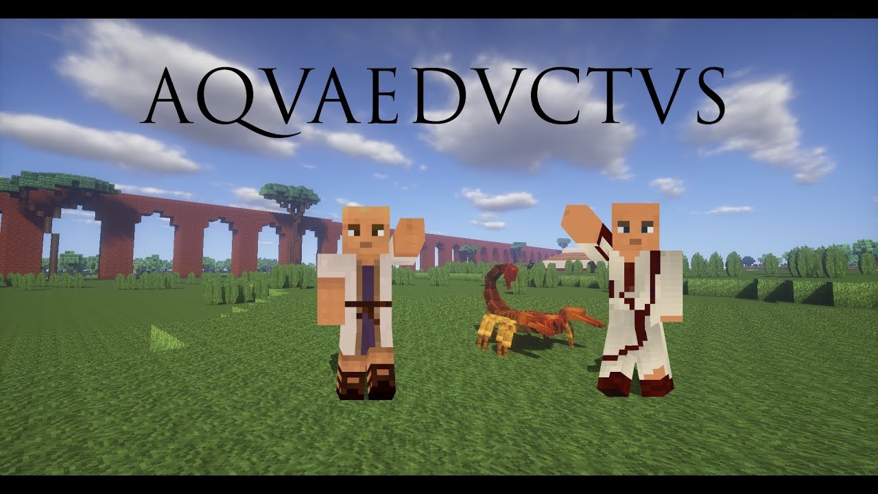 Акведуки - Латынь - Minecraft