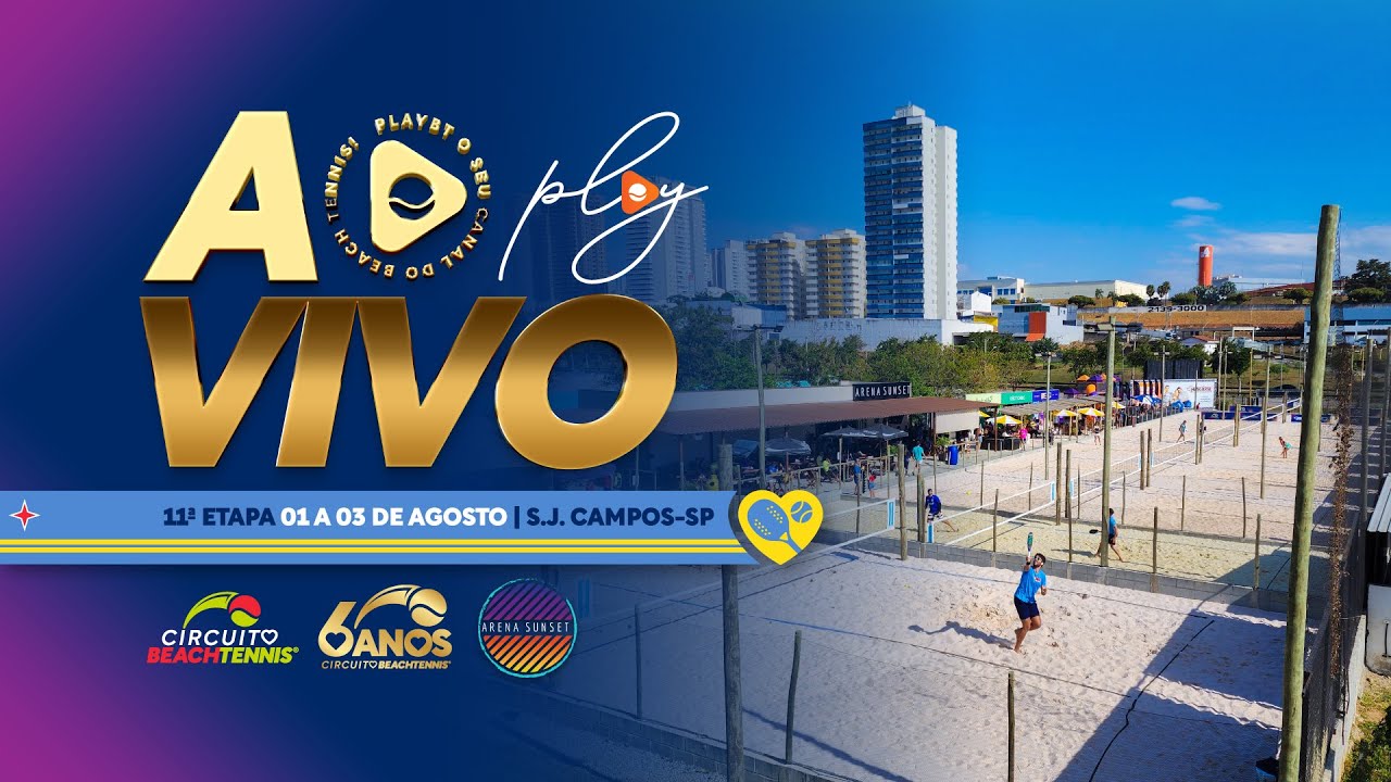 FINAL: ANTOMI RAMOS/ DANIEL MOLA X CHRISTIAN PANUNZIO/ RICHARD GOMES - CIRCUITO BEACH TENNIS