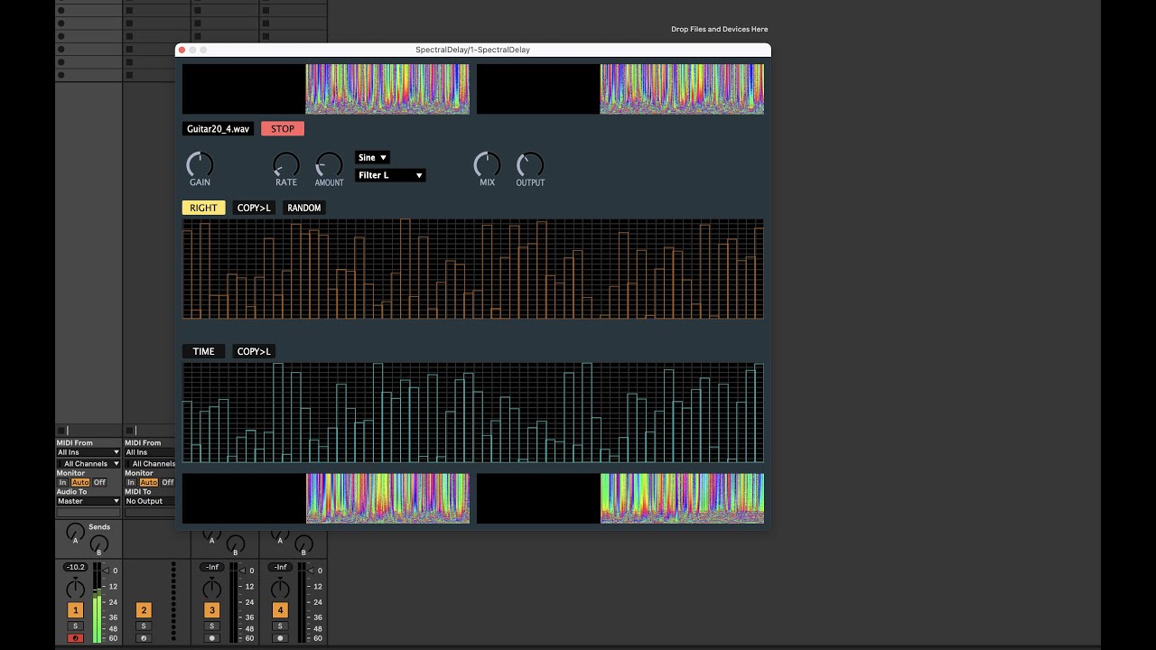 Spectral Delay Prototype — Inspired by the Native Instruments Spektral Delay