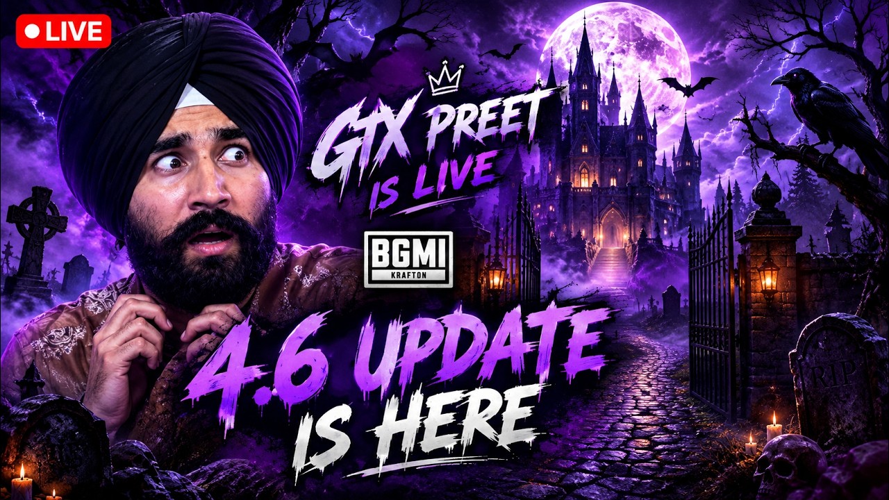 BGMI NEW UPDATE is HERE : BGMI LIVE 🔥 | PUBG