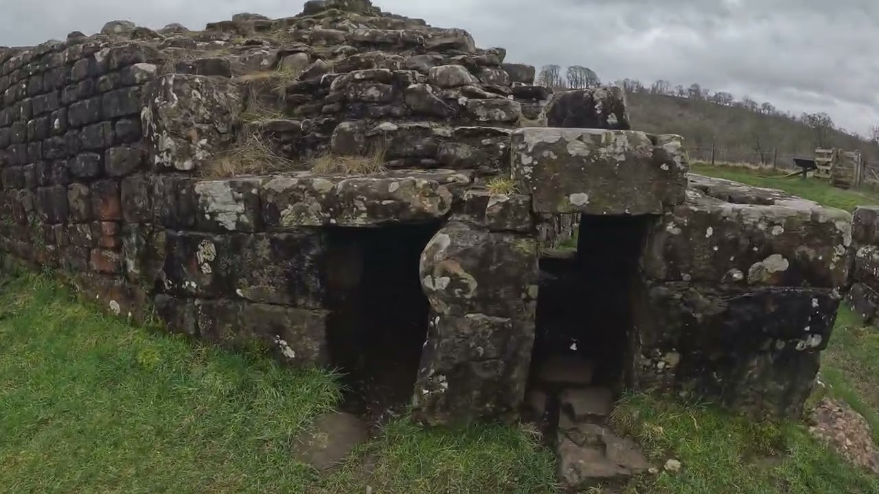 Gilsland, Hadrians Wall at the River Crossing . Feb 2026