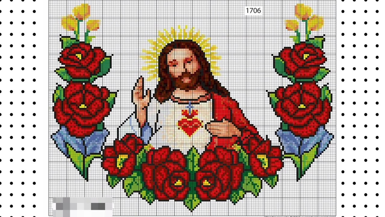 graficos en punto de cruz nuevos y hermosos