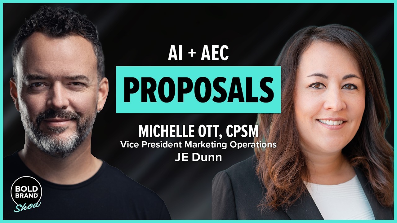 How AI is Transforming AEC Proposals Forever—Michelle Ott, JE Dunn Construction