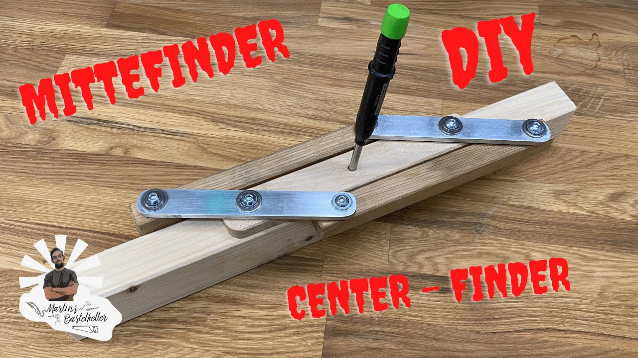Immer auf anhieb die Mitte finden /Mittefinder / Center FInder  günstig selber Bauen