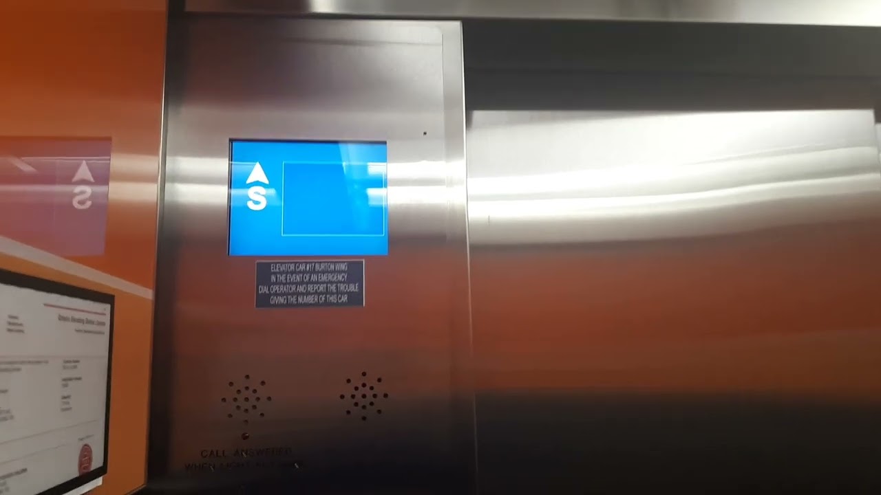 Disgusting Otis traction (Burton wing) Elevators @ Sick Kids Hospital, Downtown Toronto ON