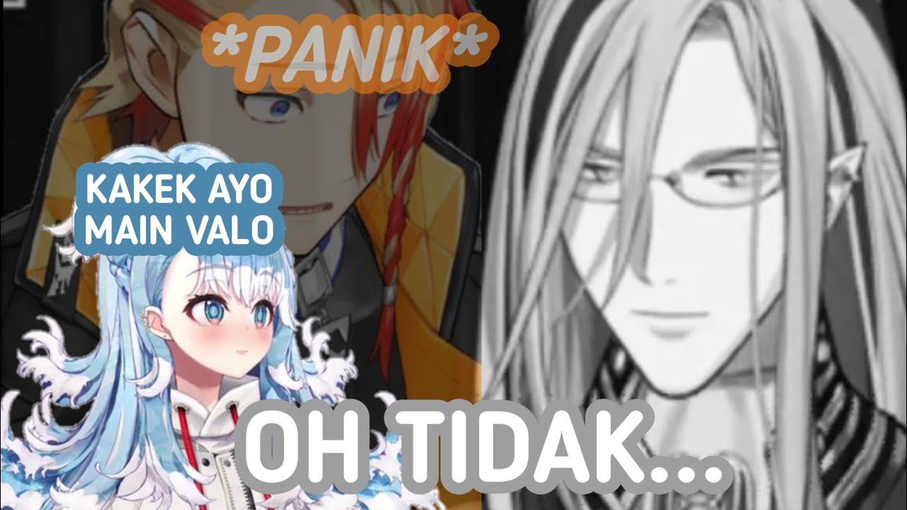 Reaksi Vesper Ketika di DM Kobo [Kobo Kanaeru/Noir Vesper/Axel Syrios]