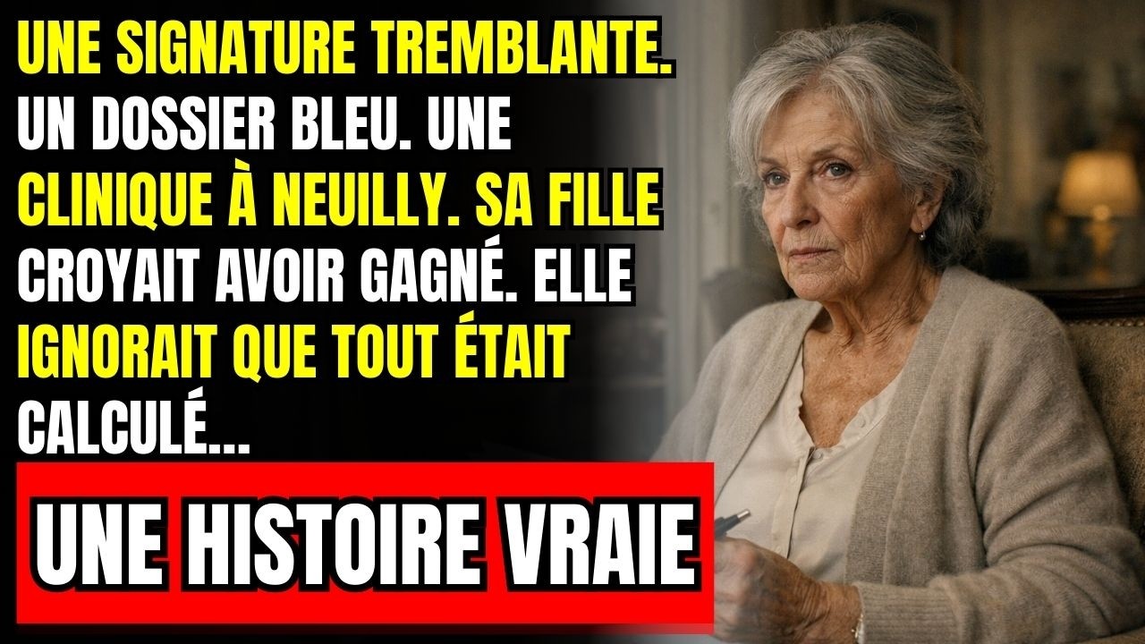 LE JOUAIT LA FAIBLE AVENUE MONTAIGNE… SA FILLE N’A RIEN VU VENIR…