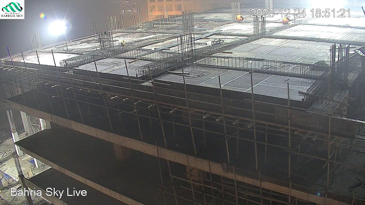 LIVE | Third Floor  | Construction Stream Bahria Sky By OZ Developers