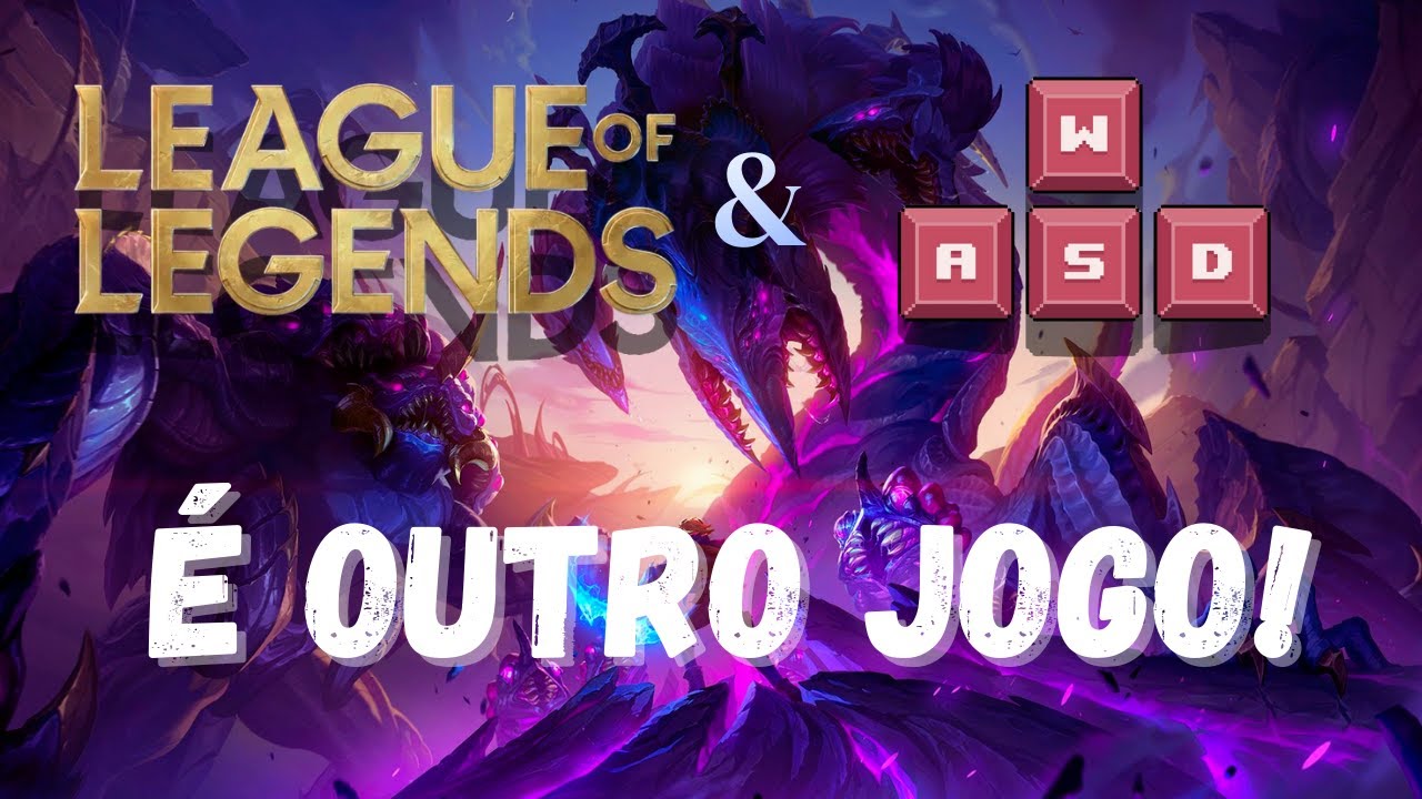 O que aprendi jogando LOL no WASD? (Guia + Percepções)