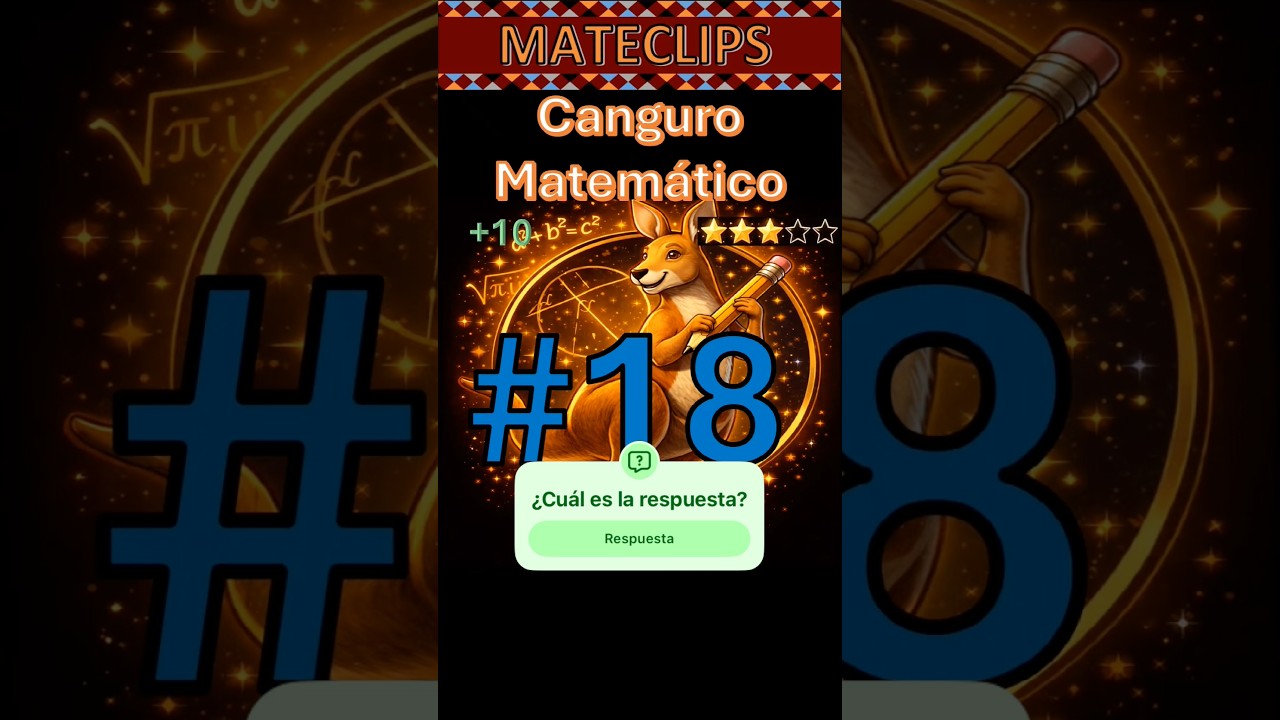 Canguro Matemático 18  