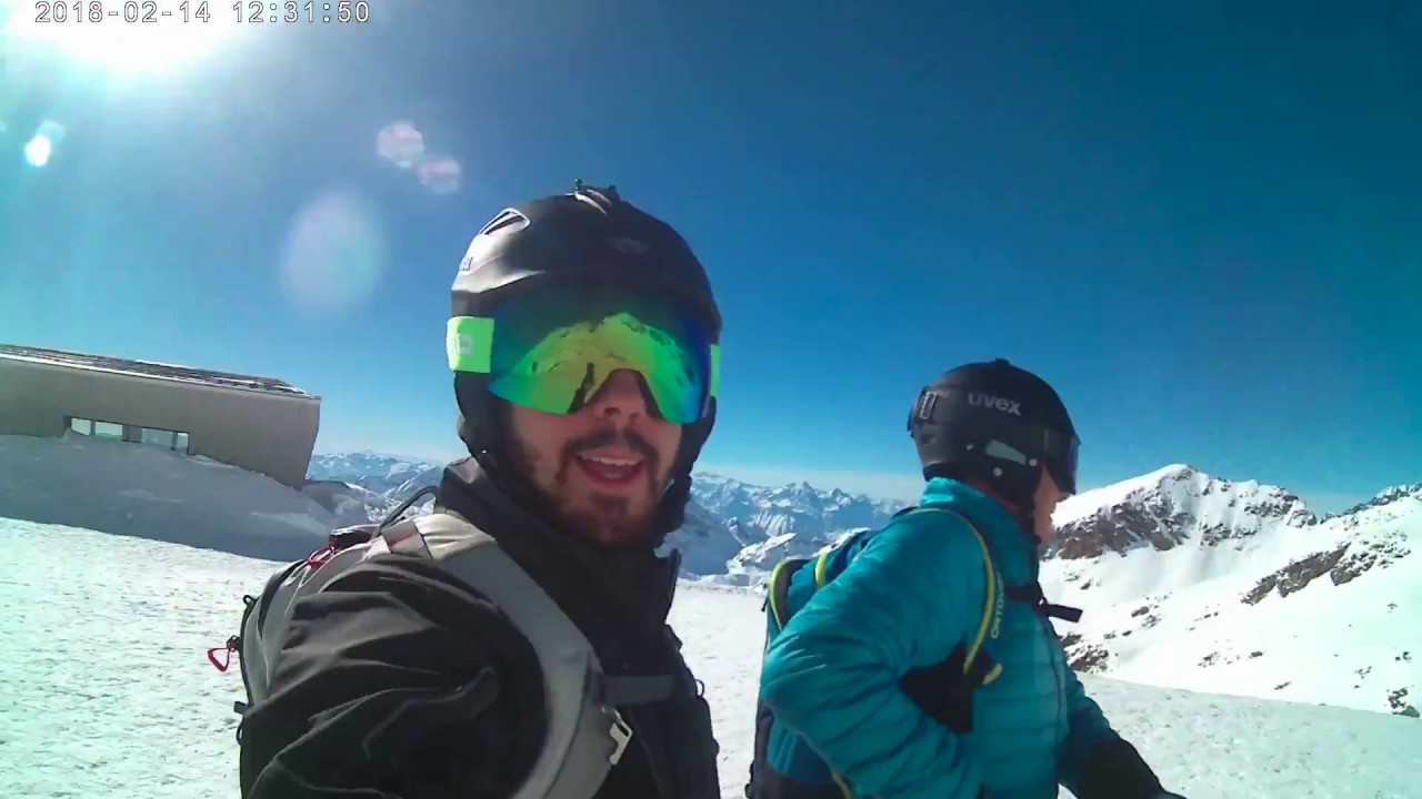 Indren Freeride Ski on valentine's day 2018