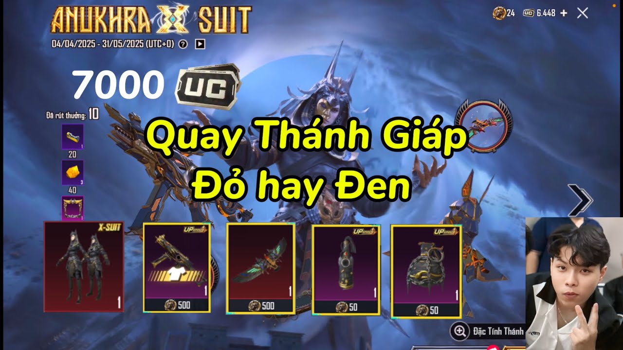 PUBG MOBILE | Quay dùm Thánh Giáp ANUKHRA với 7000 UC và cái kết  | M͜͡r؄Sữa