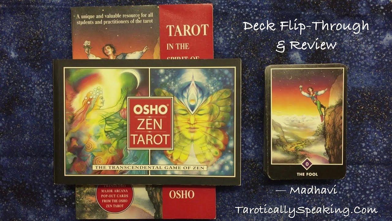 Osho Zen Tarot Review and Flip Through