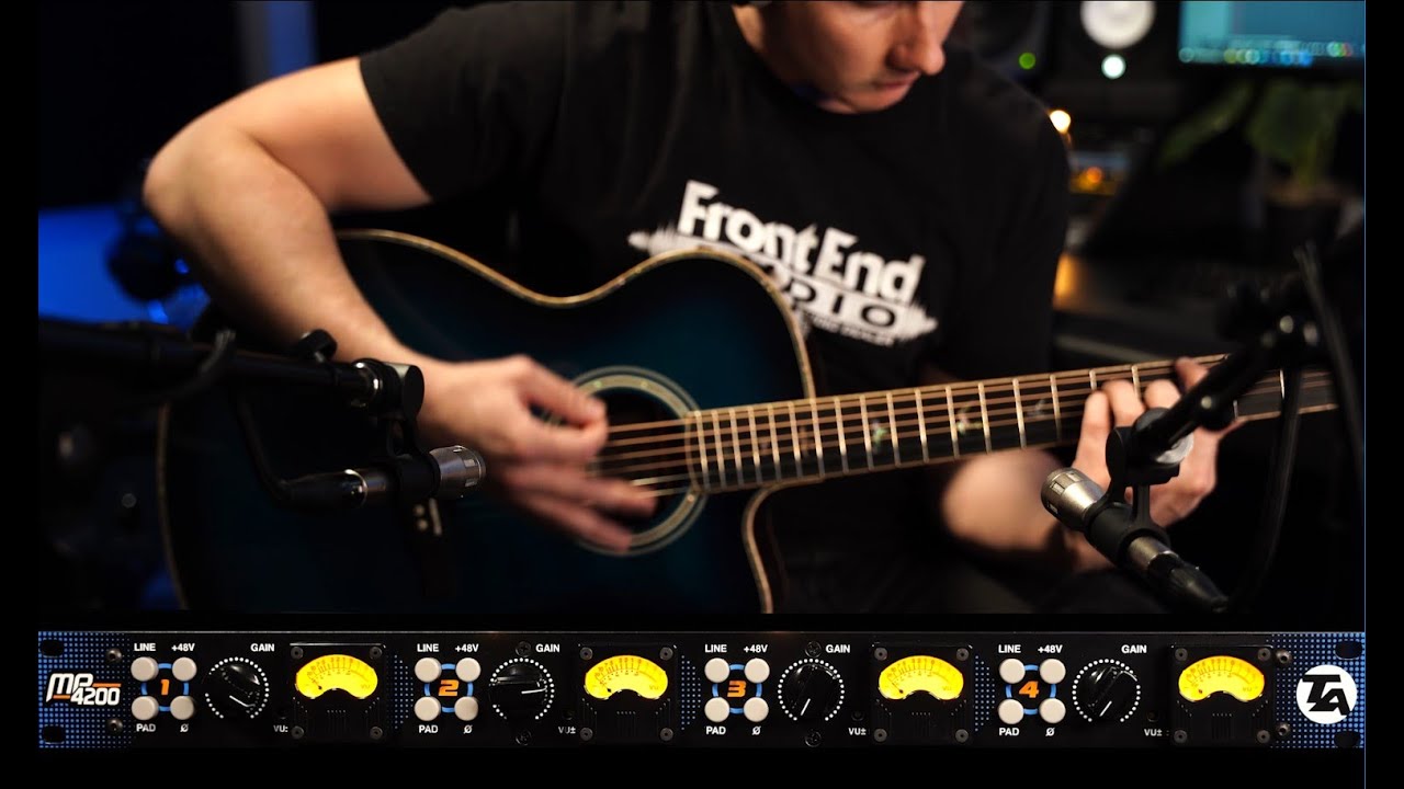 Teegarden Audio PPC-125 Microphones - Demo at Front End Audio