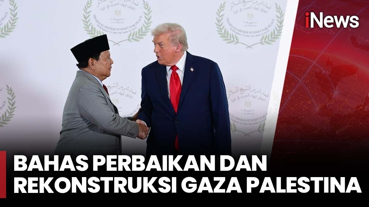 Prabowo Bertemu Trump, Indonesia Tegaskan Komitmen Perdamaian Palestina | iNews Siang 19/2