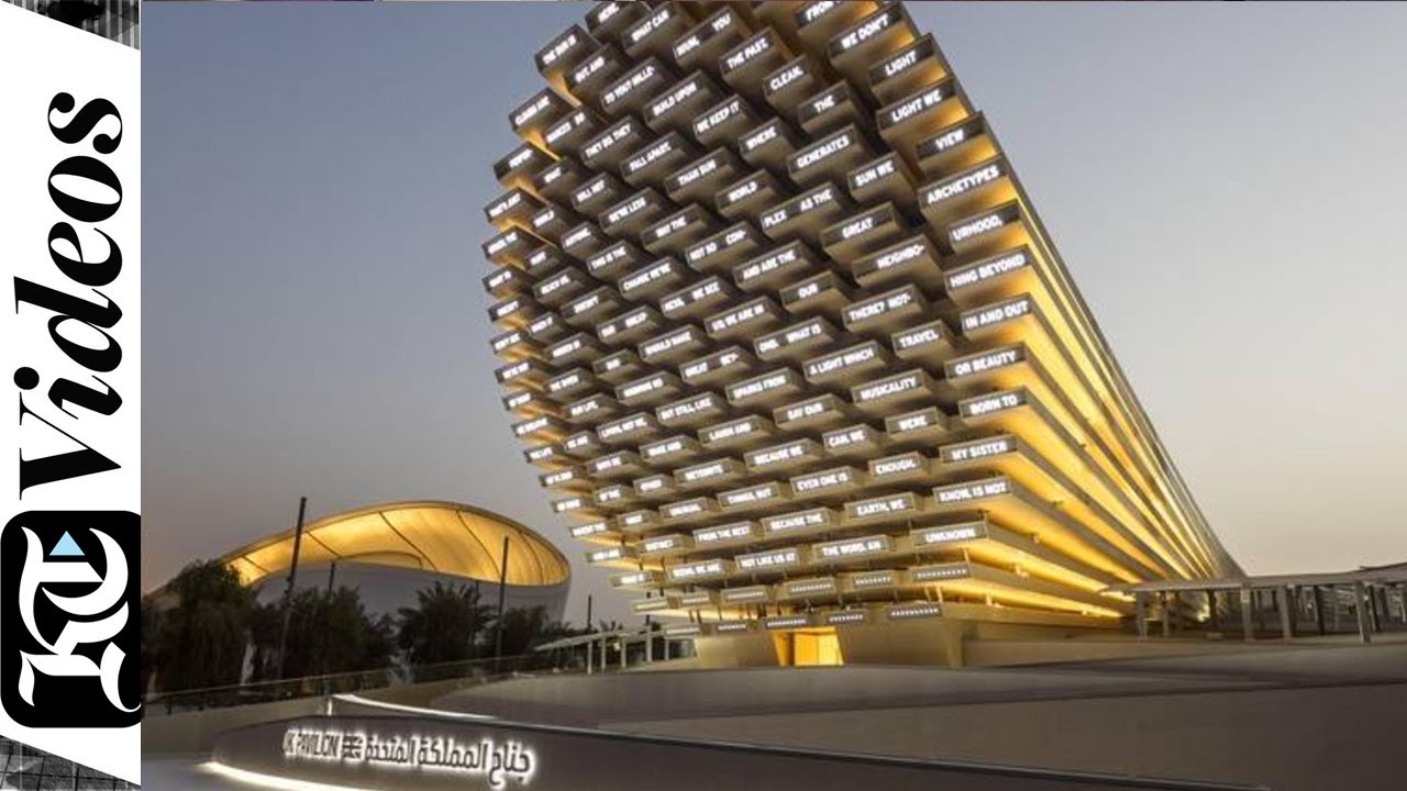 Inside the UK Pavilion at Expo 2020