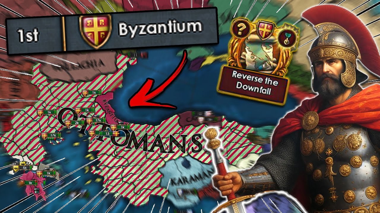 I became #1 GREAT POWER as BYZANTIUM!