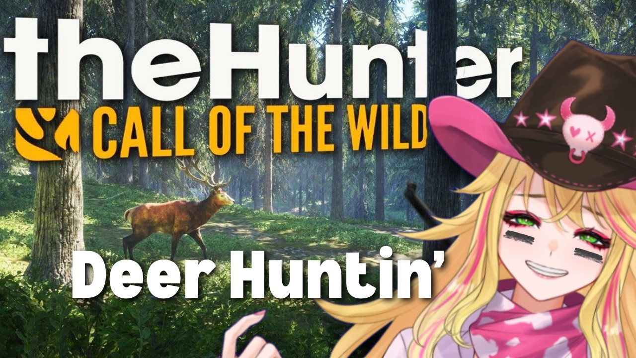 Real Cowgal Hunts Them Critters! | theHunter:Call of the Wild Ep 6. Need To Lvl Up Rifle!