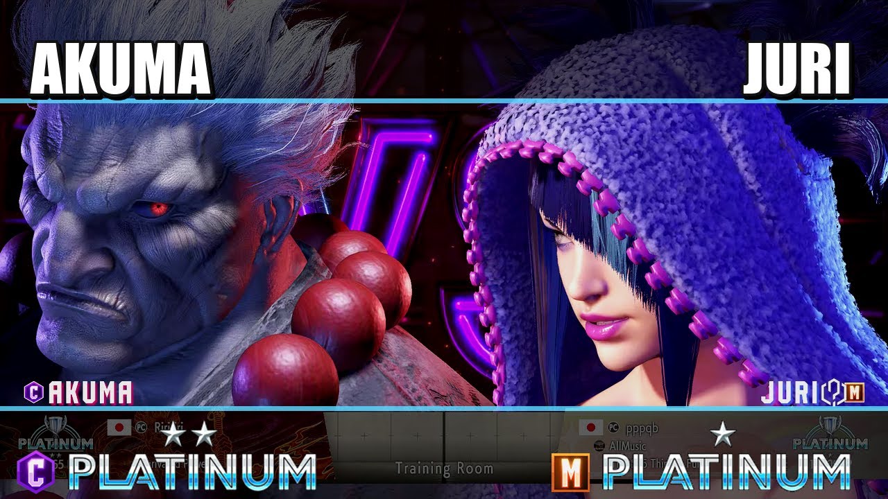 SF6 (C) Akuma vs (M) Juri 19-Jan-2026 - Platinum Ranked Match