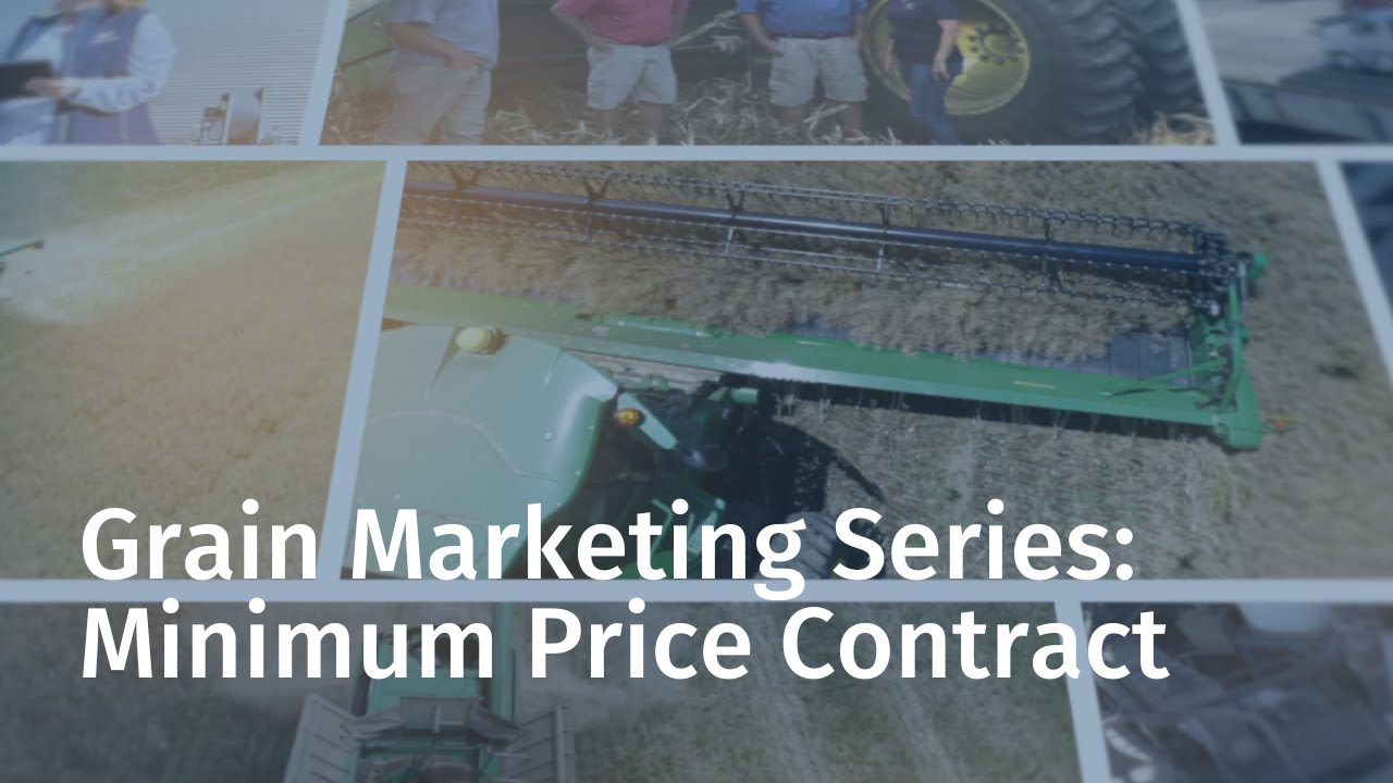 Grain Marketing Series - Minimum Price Contract