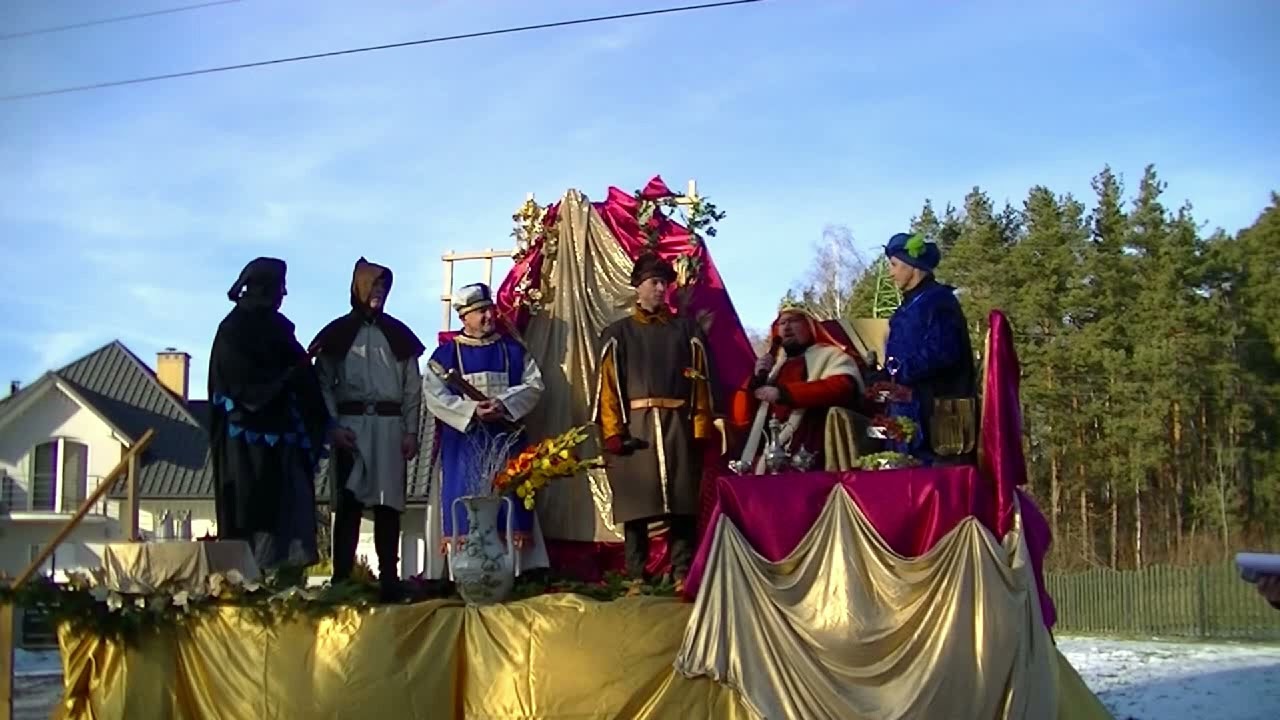 Orszak Trzech Króli. Parafia Gwizdów 2025 r.