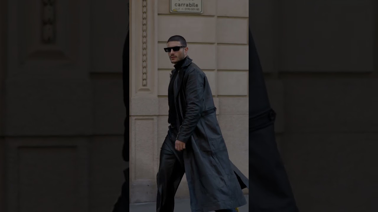 Ultimate Matrix Look with FJackets | Mens Leather Coat Collection