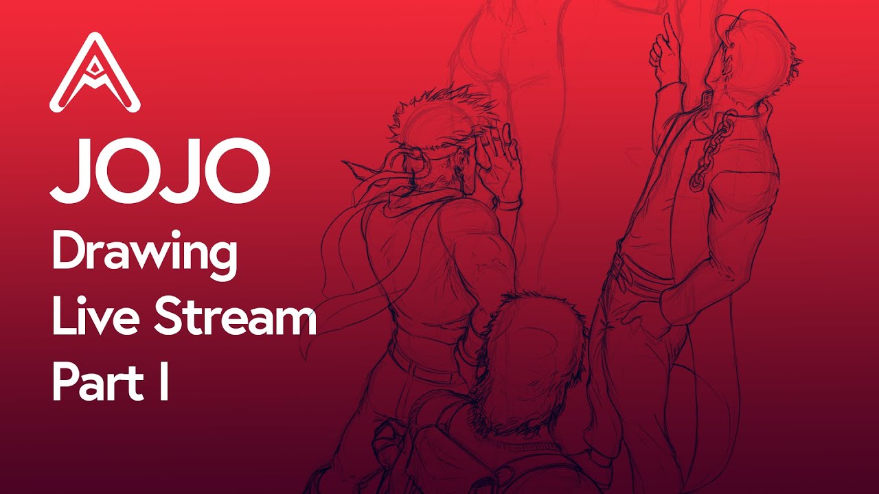 JOJO Fan Art Live Stream Part I