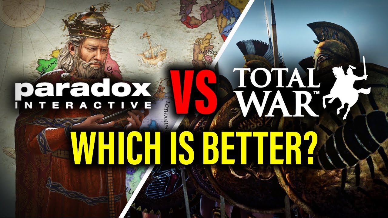 Лучше ли игры серии PARADOX GRAND STRATEGIES, чем TOTAL WAR?