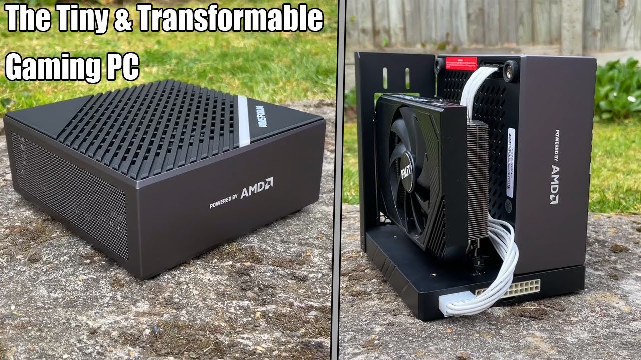 This Tiny Gaming PC Supports Desktop Graphics Cards! - MinisForum Elitemini B550