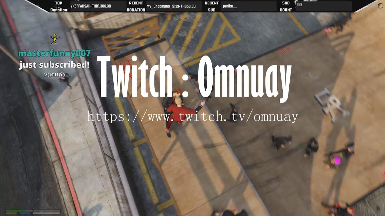 GTA V เซิฟบันเทิง | 30 ต่อ 1 ไม่ถือว่าลุม | OmnuayStudio EP7 อำนวยช่วยอาตี๋