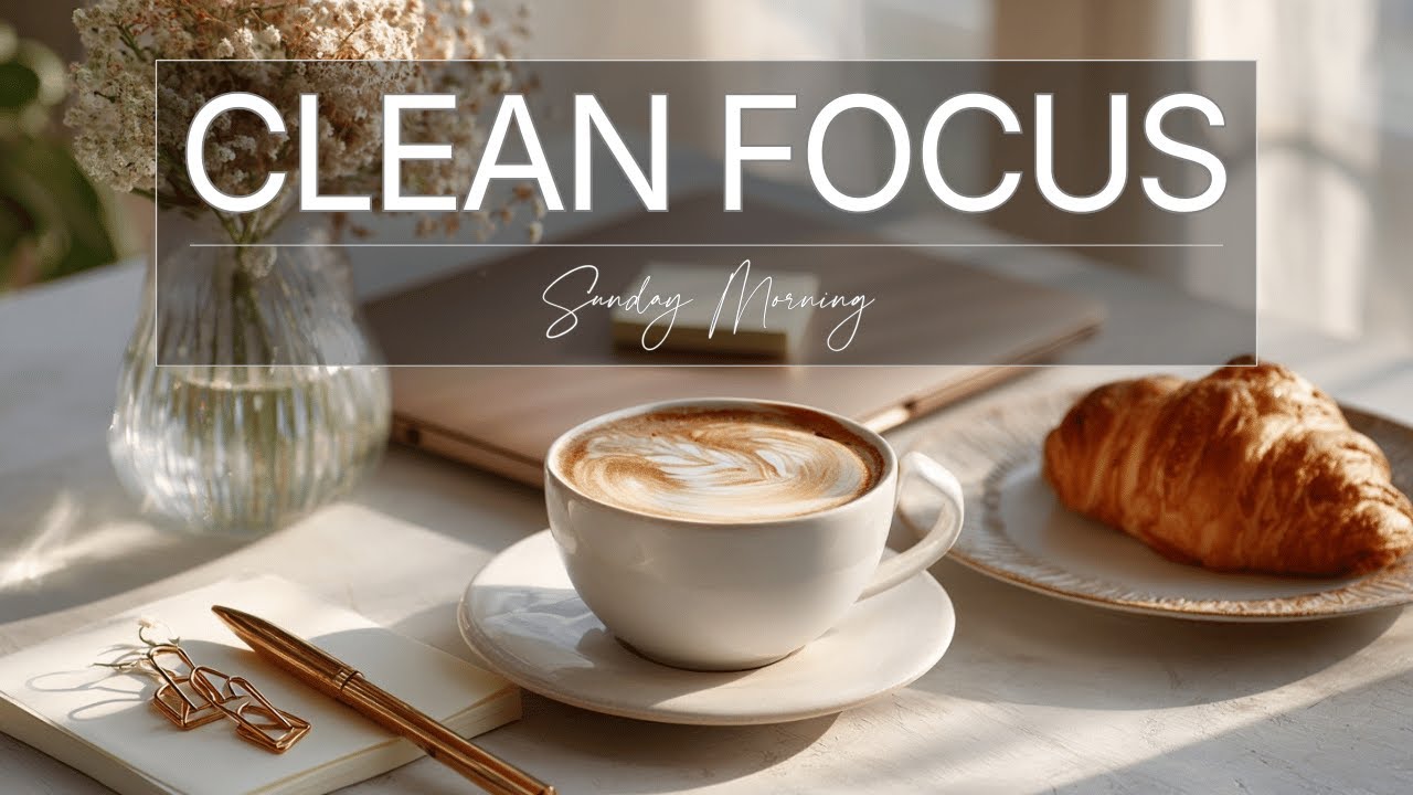 Clean Lo-fi Focus — Calm Background Music for Work & Study (No Noise)