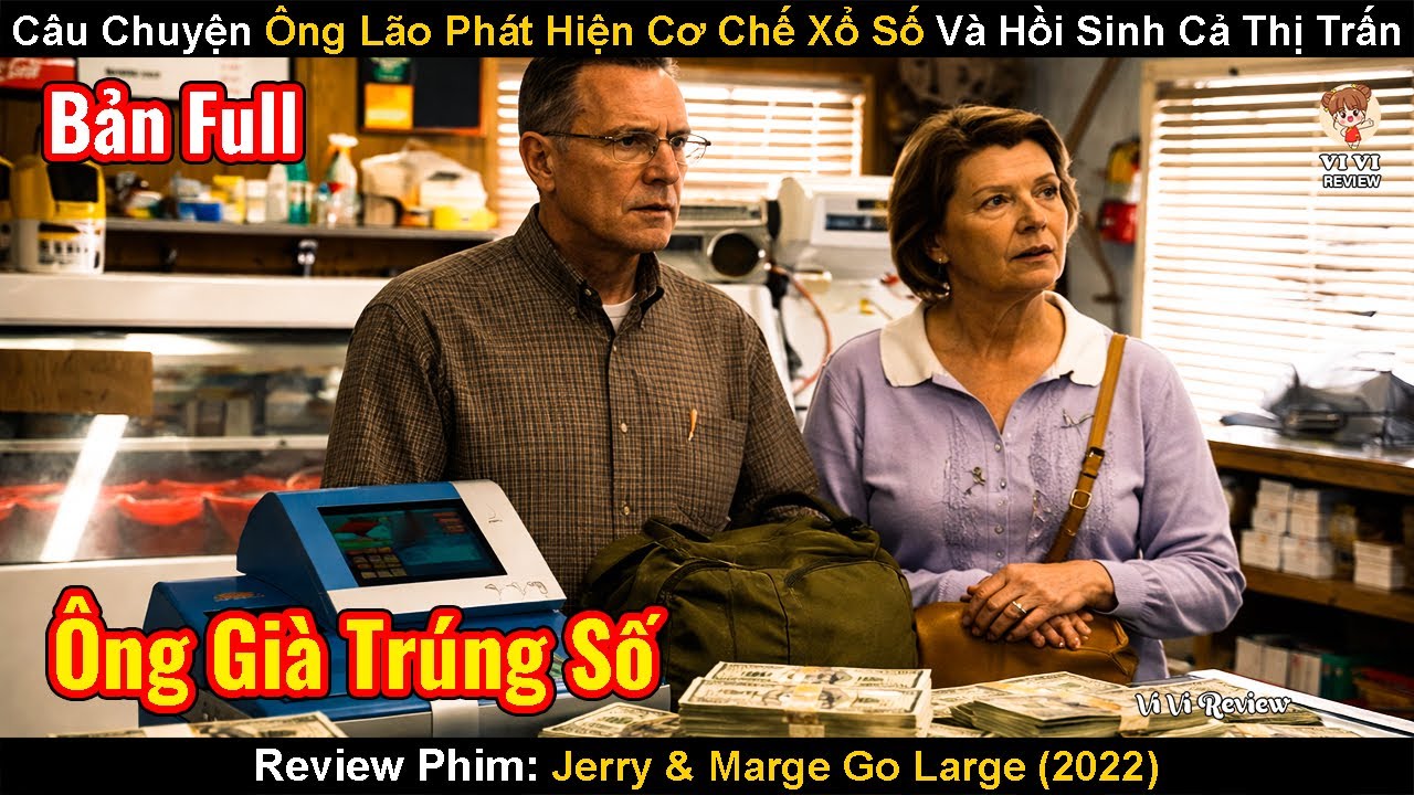 Câu Chuyện Ông Lão Phát Hiện Cơ Chế Xổ Số Và Hồi Sinh Cả Thị Trấn|Review Phim Jerry & Marge Go Large