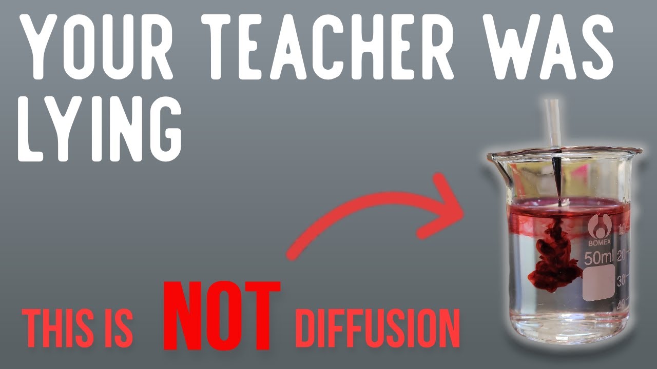The Misconception About Diffusion | Diffusion Experiment Done Right