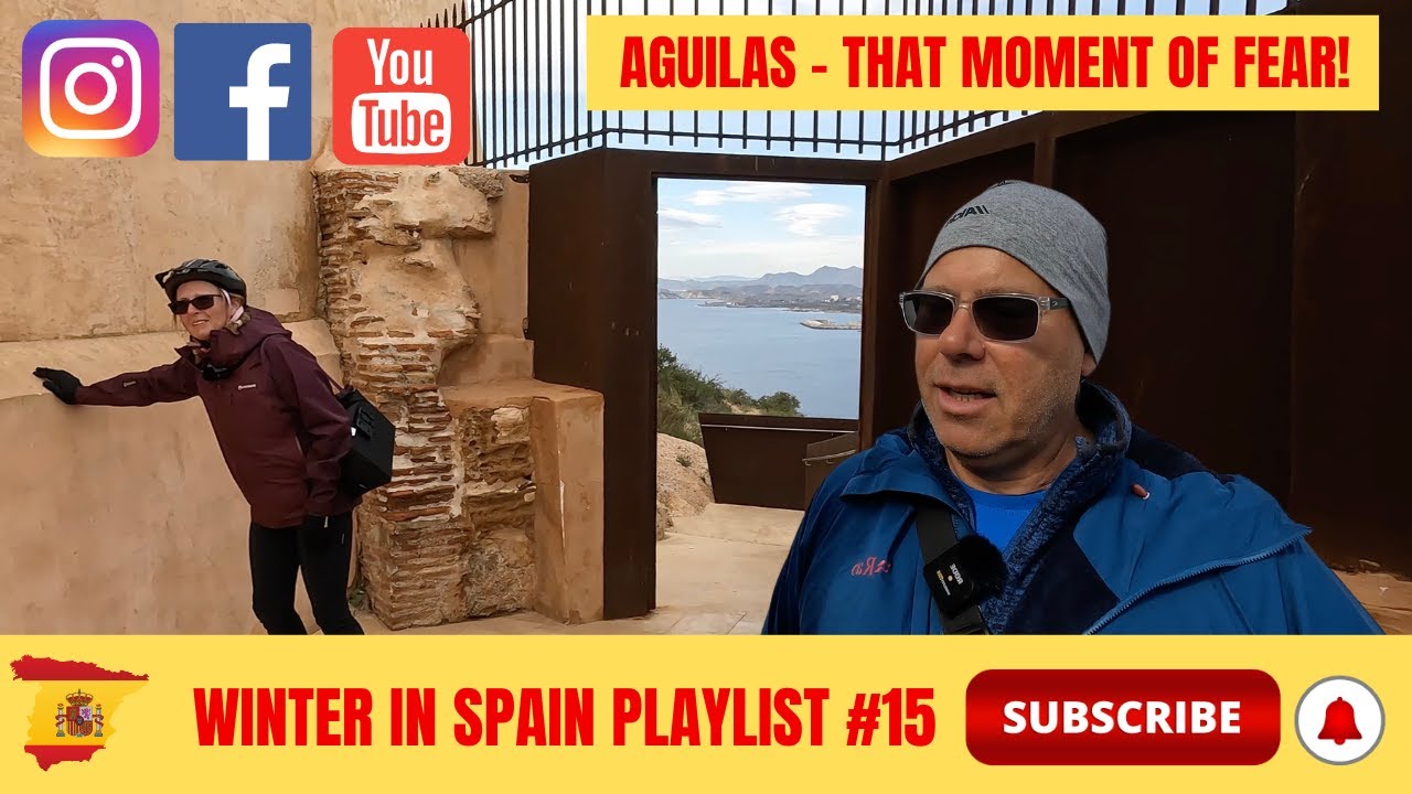 WINTER VANLIFE IN SPAIN - FEELING THE FEAR IN AGUILAS #fulltimemotorhometravel