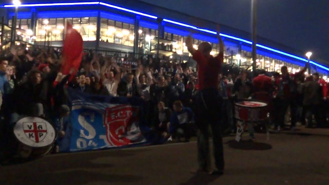 Schalke und FC Twente, freunde sind für immer.