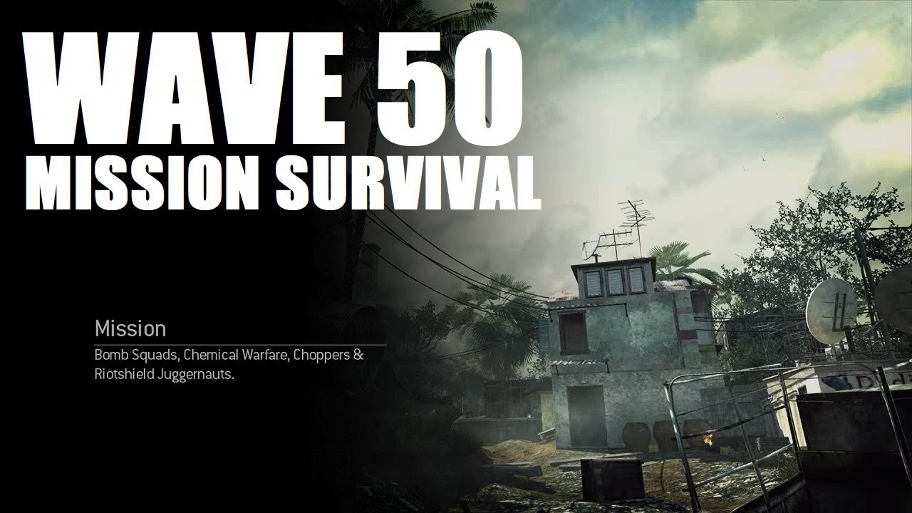 Mw3 Mission Solo Survival Wave 50 Modern Warfare 3