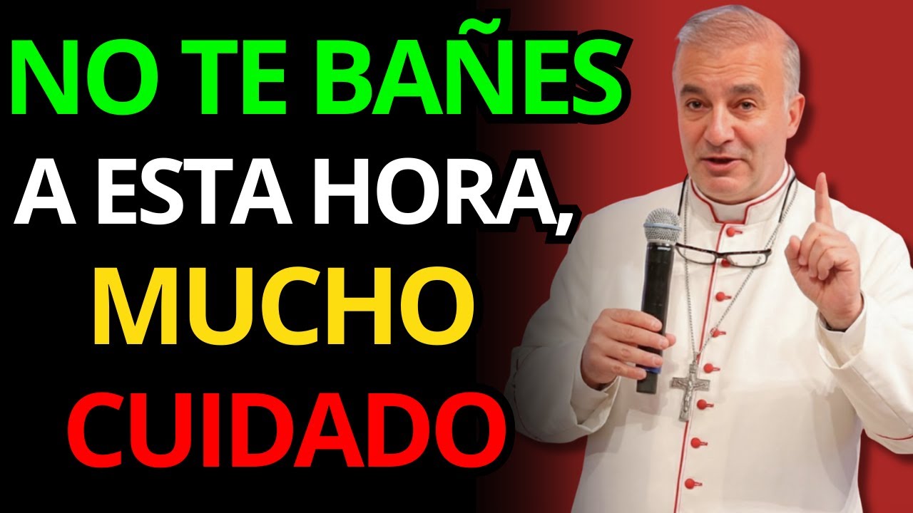 ¡TEN CUIDADO! ESA HORA DEL BAÑO BLOQUEA TUS BENDICIONES | Padre Ángel Espinosa