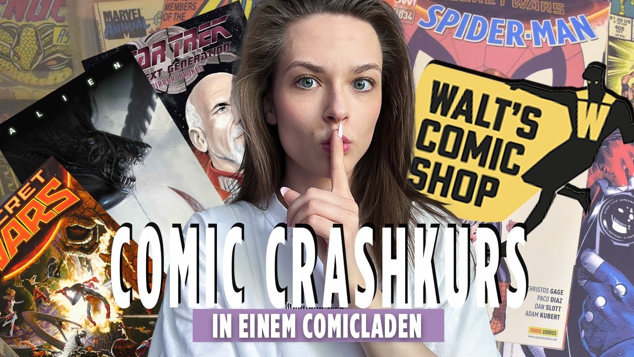 1 Tag im COMIC LADEN bei WALT‘S COMIC SHOP! | Wie fängt man mit Comics an? | Comic Crashkurs