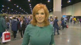 Liz Claman covers Warren Buffet shareholder meeting