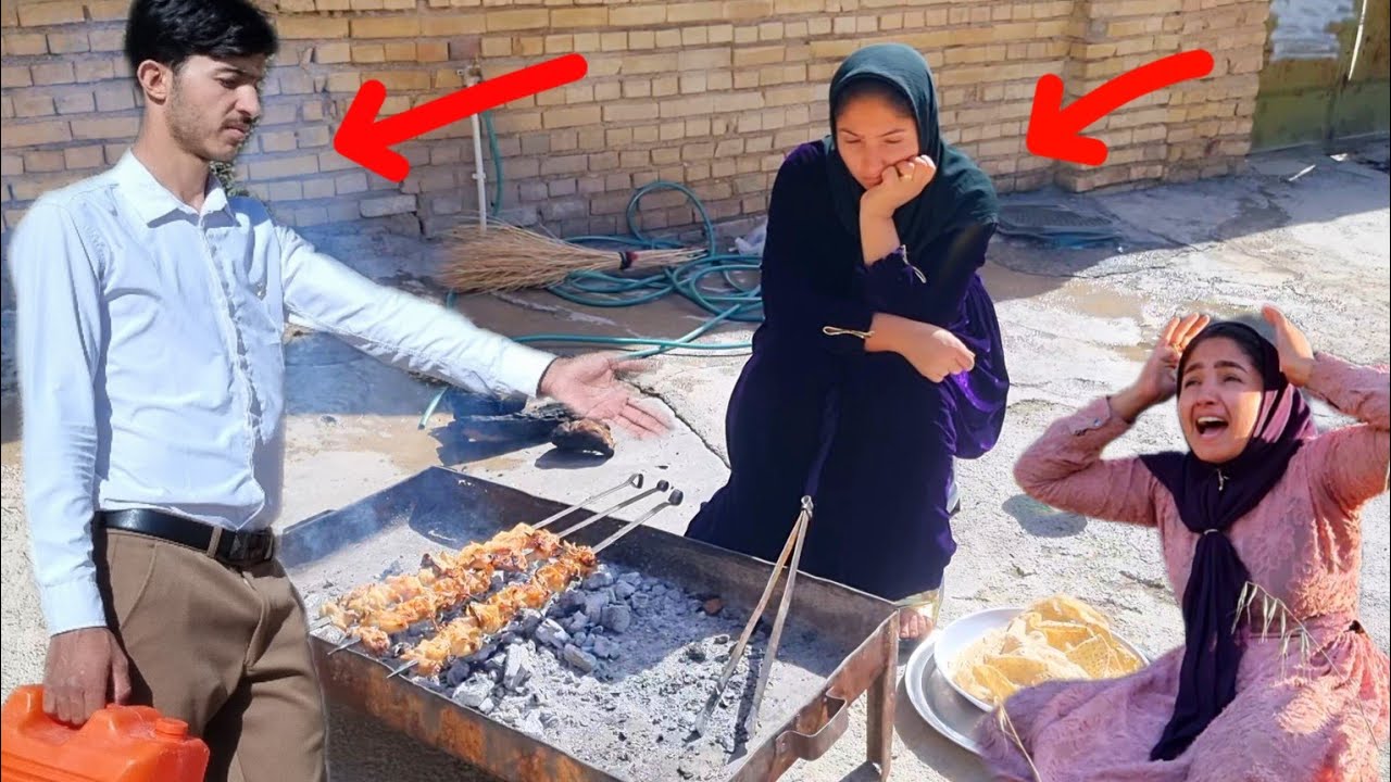 Mr. Vakil's concern about Behjat's absence from the village  