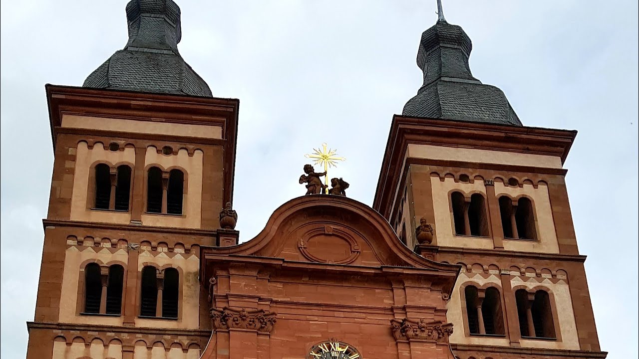 Amorbach ehemalige Abteikirche vollständiges Hauptgeläute