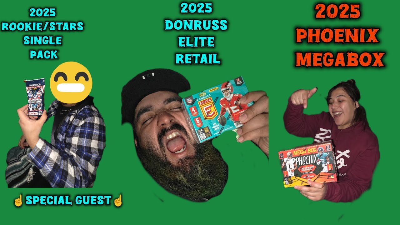 We opened Phoenix Donruss Elite and Rookie and Stars w/ a very Special Guest !!! Come Watch ! 