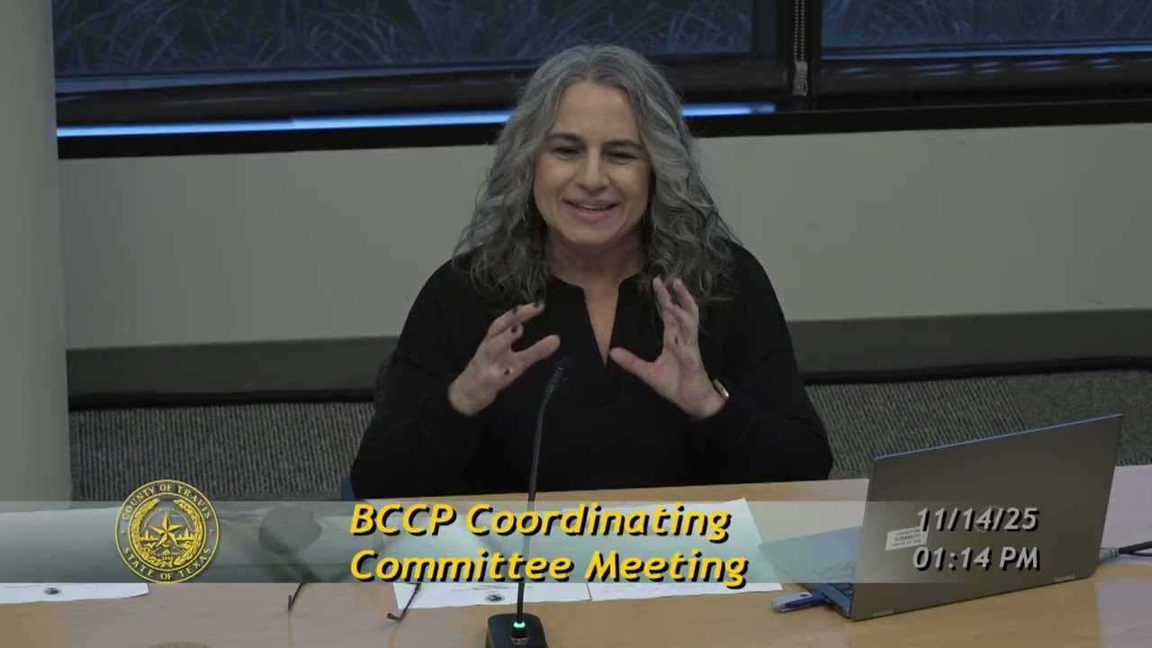 BCCP Coordinating Committee Meeting - November 14, 2025