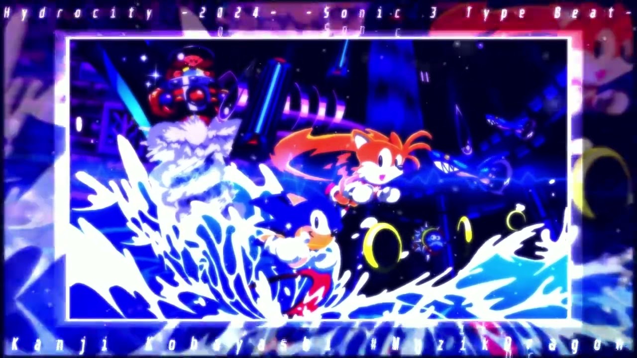 Hydrocity [2024] [Sonic 3 Type Beat] - Kanji Kobayashi #MuzikDragon