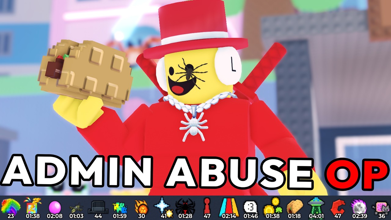 POTE DE OURO DE BRAINROTS NO ROUBE UM BRAINROT ! ! ! (ADMIN ABUSE)
