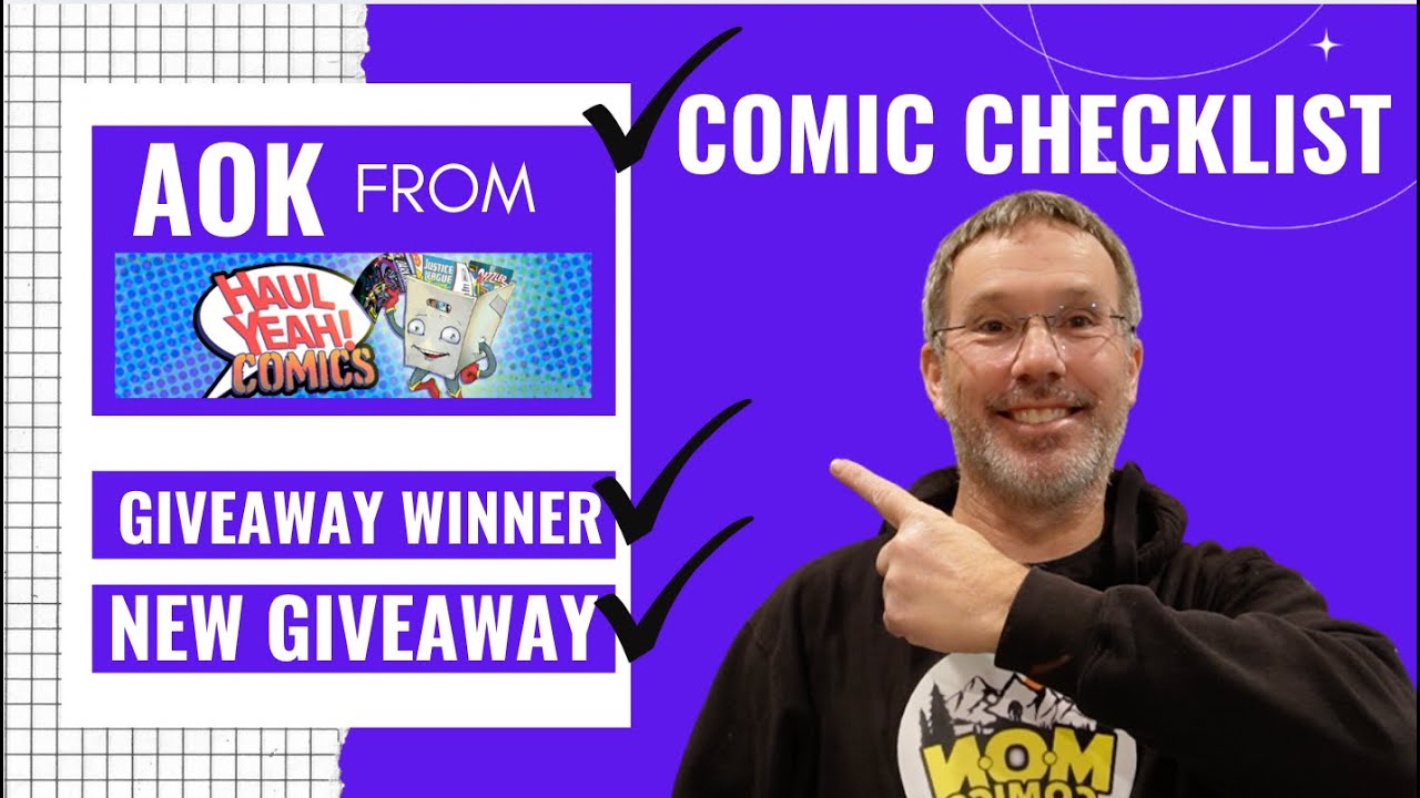 AOK from Haul Yeah - Giveaway Winner! - New Giveaway! @HaulYeahComics