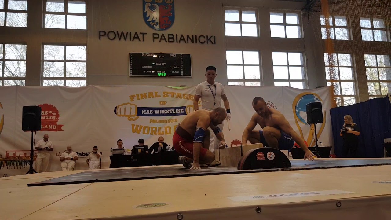 Mas-wrestling World Cup 2019, Men 80kg, Poland